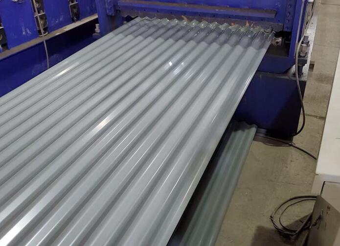 Corrugated roof panels