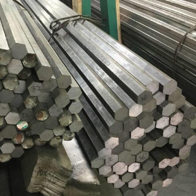 Hexagonal steel bars