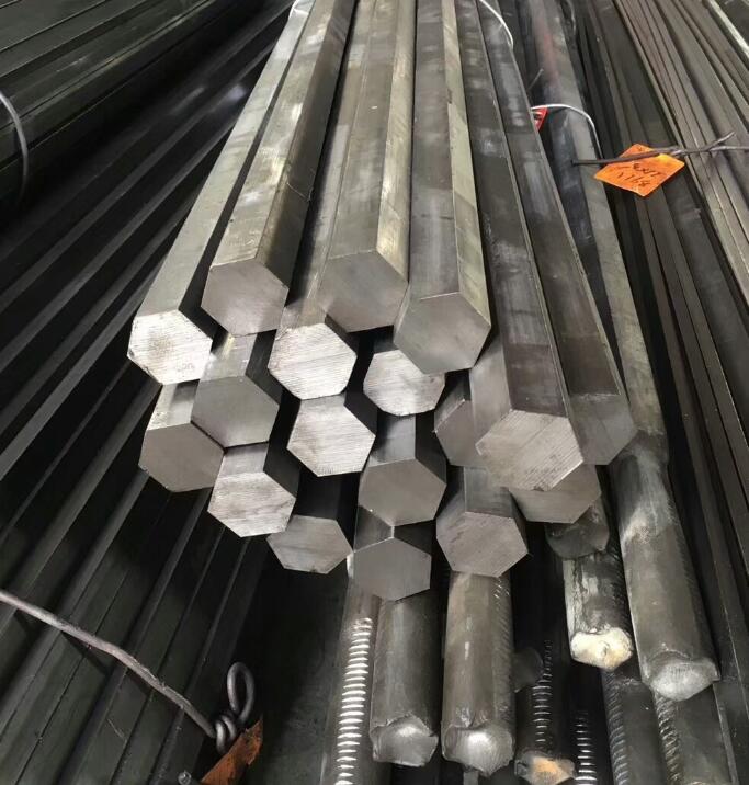Hexagonal steel bars
