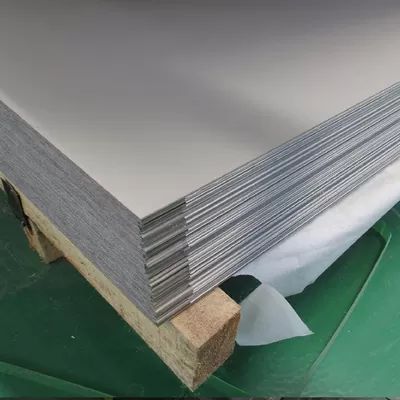 Stainless Steel Plate Blurred